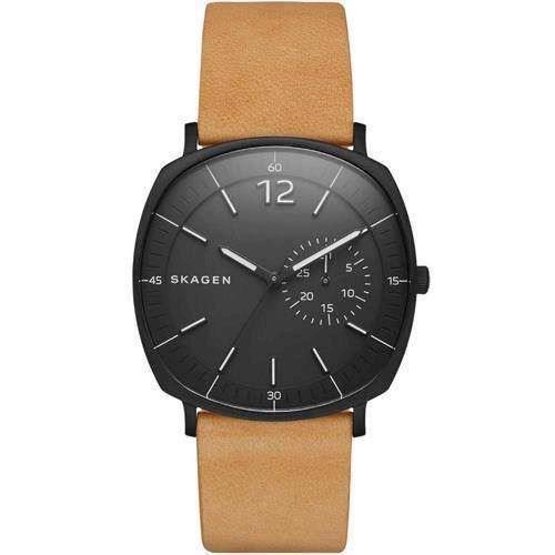 Image of Skagen Rungsted IP sort stål Quartz Herre ur, model SKW6257